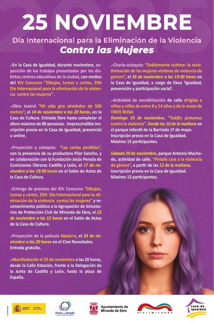 25N - Día Internacional para la Eliminación de la Violencia Contra las Mujeres 2 25 noviembre 25