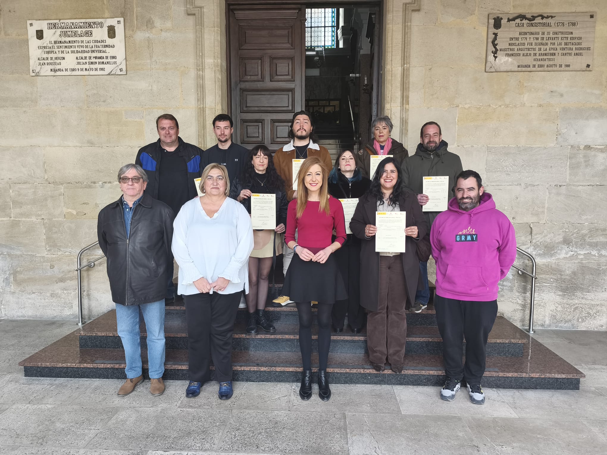 Ocho personas reciben diploma del programa mixto de jardinería “Miranda, naturaleza y salud” fase II