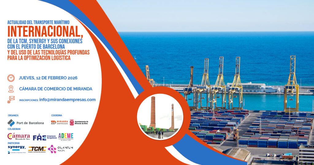 Jornada empresarial “Actualidad del transporte marítimo internacional, de la TCM, Synergy y sus conexiones con el Puerto de Barcelona, y del uso de las tecnologías profundas para la optimización logística” 18 JORNADA EMPRESARIAL