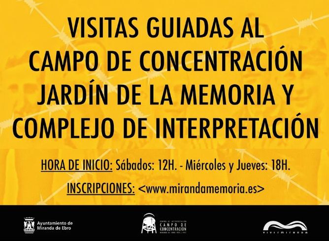 Las visitas gratuitas a la Ruta de la Memoria reciben a 485 visitantes en el primer trimestre del año