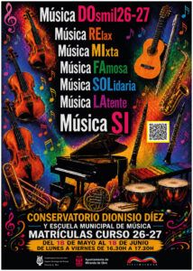 CONSERVATORIO CARTEL MATRICULA 26