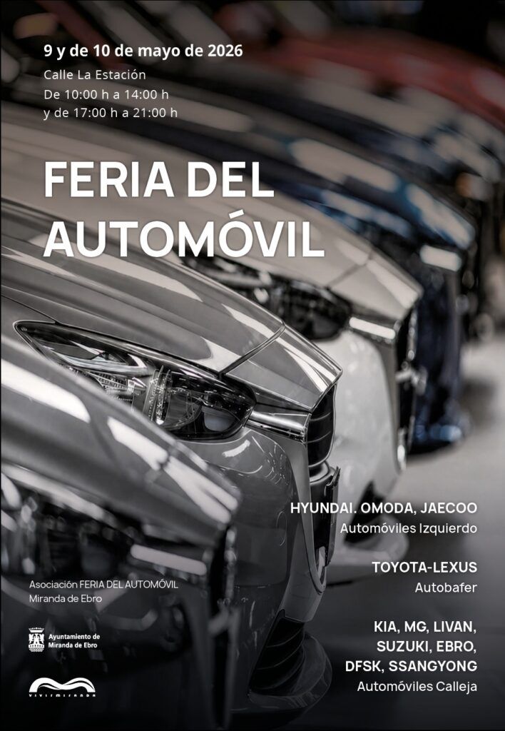 Miranda de Ebro acoge una nueva edición de la Feria del Automóvil con fuerte apuesta por la movilidad sostenible 7 FERIA DEL AUTOMOVIL MIRANDA 2026